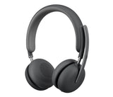 Logitech 981-001152 hovedtelefoner/headset Trådløs Kontor/Callcenter USB Type-C Bluetooth Grafit