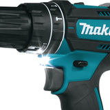 Makita DHP482JX13 bor 1900 rpm Nøglefri 1,5 kg Sort, Grøn