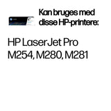 HP Original 203X LaserJet-tonerpatron med høj kapacitet, sort