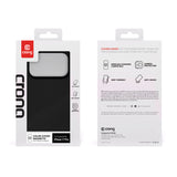 Crong Color Cover Magnetic mobiltelefon etui 16 cm (6.3") Sort