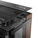 Antec C8 Curve Wood Full Tower Sort, Transparent, Træ