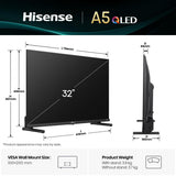 Hisense 32A5Q 81,3 cm (32") Fuld HD Smart TV Wi-Fi Sort