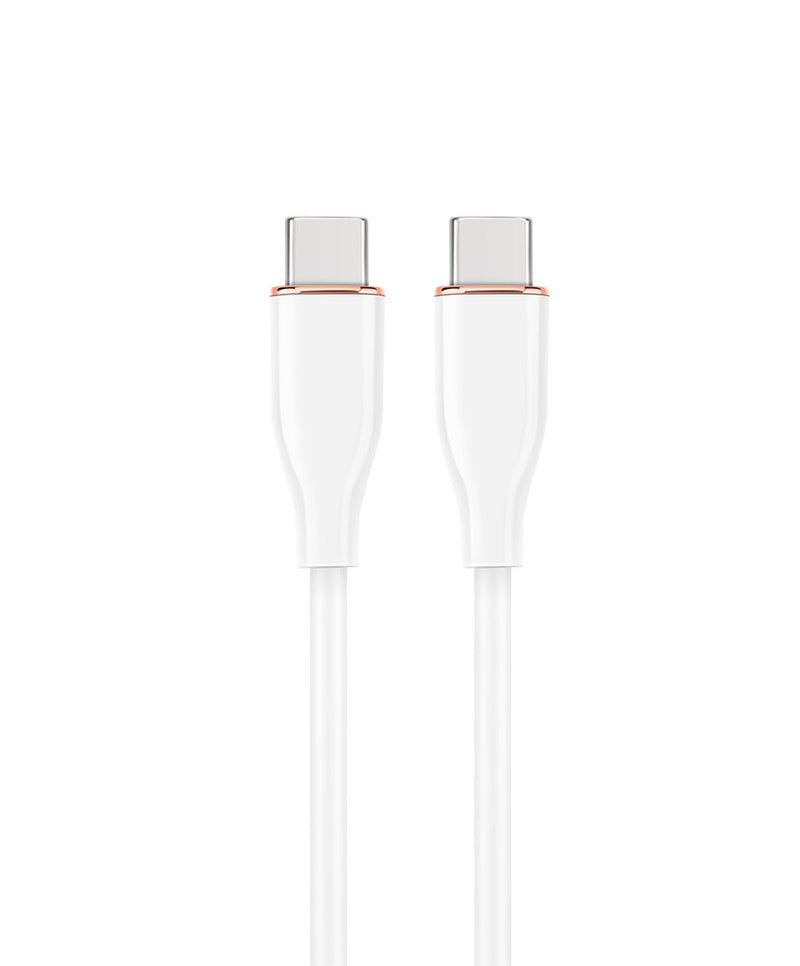Gembird CC-USB2S-CMCM-1.5M-W USB-kabel USB 1.1 1,5 m USB C 480 Gbit/sek. Hvid