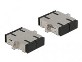 DeLOCK 86873 fiber adapter SC 2 stk Sølv