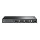 TP-Link JetStream TL-SL2428P netværksswitch Administreret L2 Fast Ethernet (10/100) Strøm over Ethernet (PoE) 1U Sort