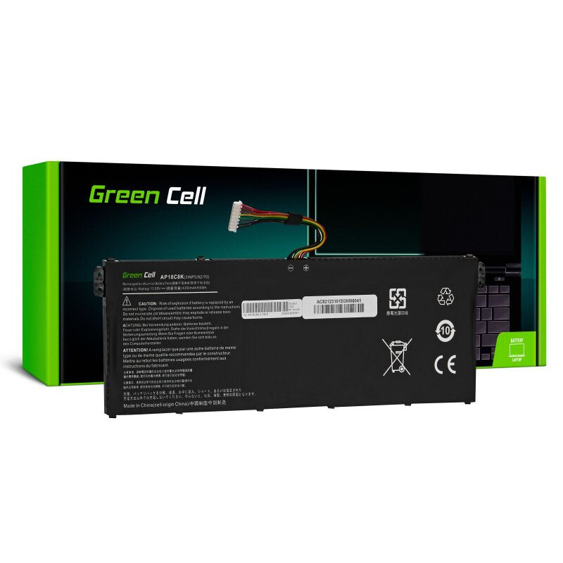 Green Cell AC82 laptop reservedel Batteri