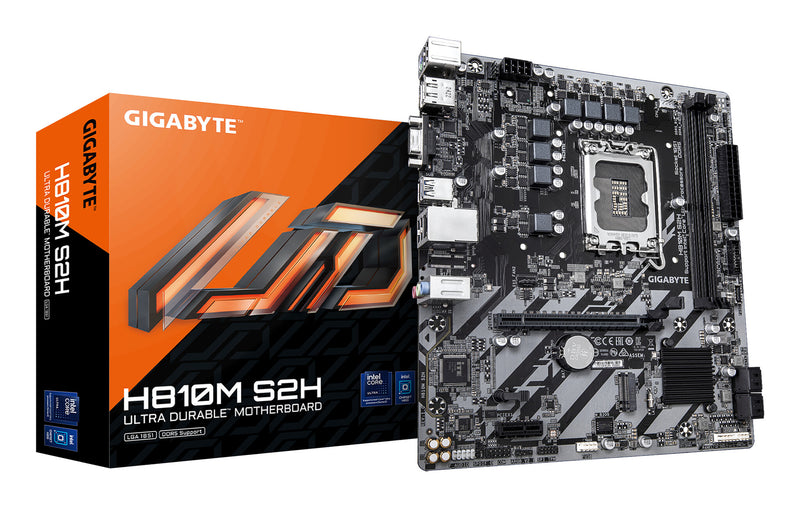GIGABYTE H810M S2H bundkort Intel H810 LGA 1851 (Socket V1) micro ATX