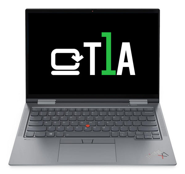 T1A Lenovo ThinkPad X1 Yoga Gen 6 Refurbished Intel® Core™ i7 i7-1185G7 Hybrid (2-i-1) 35,6 cm (14") Berøringsskærm 32 GB LPDDR4x-SDRAM 512 GB SSD Windows 11 Pro Grå