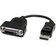 StarTech.com DP2DVIS videokabel adapter 0,2 m DisplayPort DVI-D Sort