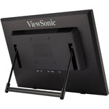Viewsonic TD1630-3 computerskærm 39,6 cm (15.6") 1366 x 768 pixel HD LCD Berøringsskærm Multibruger Sort