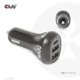 CLUB3D CAC-1921 oplader til mobil enhed Laptop Sort Cigartænder Automatisk