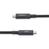 StarTech.com USB315C5C6 USB-kabel USB 3.2 Gen 1 (3.1 Gen 1) 1,8 m USB C 5 Gbit/sek. 100 W Sort