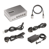 StarTech.com 10G5A2CS-USB-C-HUB interface hub USB 3.2 Gen 2 (3.1 Gen 2) Type-C 10000 Mbit/s Sølv
