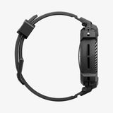 Spigen Rugged Armor Pro Band Sort Termoplastisk polyurethan (TPU)