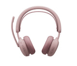 Logitech Zone Wireless 2 ES for Business Headset Trådløs Business/Everyday USB Type-C Bluetooth Rose
