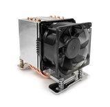 Dynatron A35 Computerkølesystem Processor Luftkøler 8 cm Aluminium, Sort 1 stk