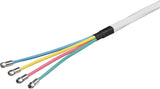 Goobay 67330 koaxial kabel 10 m F-type Nej Hvid