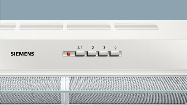 Siemens iQ300 LU93LCC20 emhætte Vægmonteret Hvid 350 m³/t