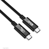 CLUB3D CAC-1575 USB-kabel USB4 Gen 2x2 2 m USB C 20 Gbit/sek. 240 W Sort