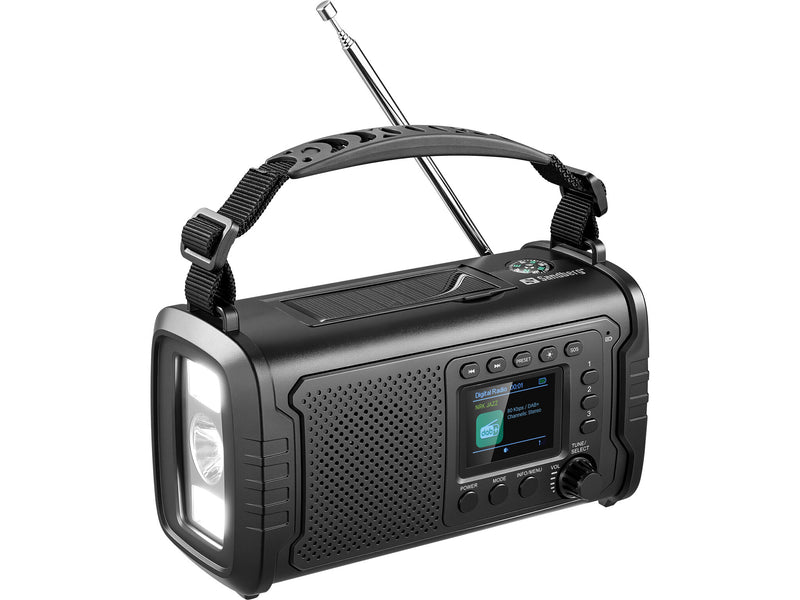 Sandberg 421-38 radio Bærbar Analog & digital Sort