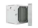Lanberg WF02-6612-10S stativ 12U Vægmonteret stativ Hvid