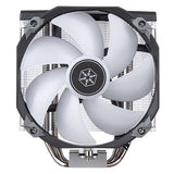 Silverstone SST-ARV140-ARGB Computerkølesystem Processor Luftkøler 14 cm Sort, Grå 1 stk