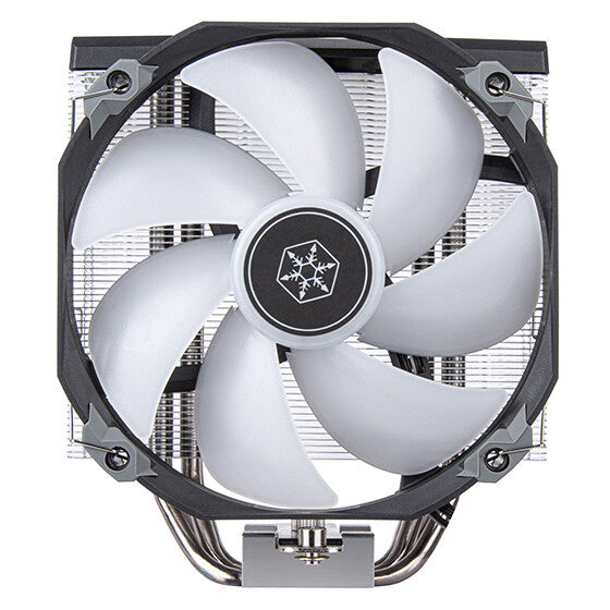 Silverstone SST-ARV140-ARGB Computerkølesystem Processor Luftkøler 14 cm Sort, Grå 1 stk