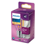 Philips Filament kertepære, klar 60 W P45 E27