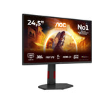 AOC G4 Q25G4SR computerskærm 62,2 cm (24.5") 2560 x 1440 pixel Quad HD LED Sort, Rød