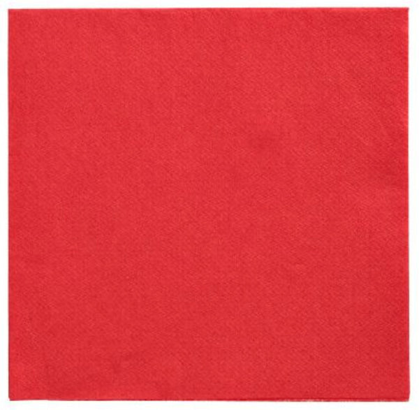 Papstar 89640 serviet 150 stk Rød Tekstil