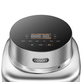 Cosori ICONIC Single Enkelt 6,2 L Enkeltstående 1725 W Varmluftsteger Rustfrit stål