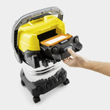 Kärcher WD 7 Control P S 30/6/35/T 30 L Tromle vakuum Tør&våd Poseløs
