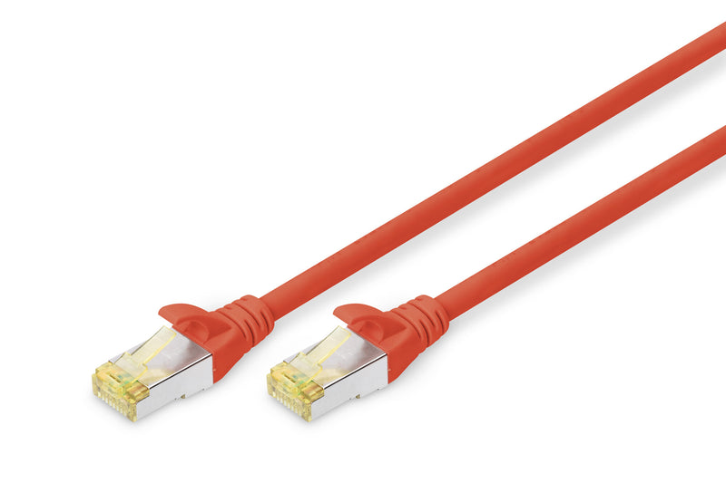 Digitus DK-1644-A-100/R netværkskabel Rød 10 m Cat6a S/FTP (S-STP)