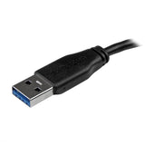 StarTech.com USB3AUB2MS USB-kabel USB 3.2 Gen 1 (3.1 Gen 1) 2 m USB A Micro-USB B 5 Gbit/sek. Sort