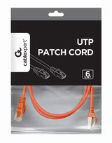 Gembird PP6U-1M netværkskabel Rød Cat6 U/UTP (UTP)