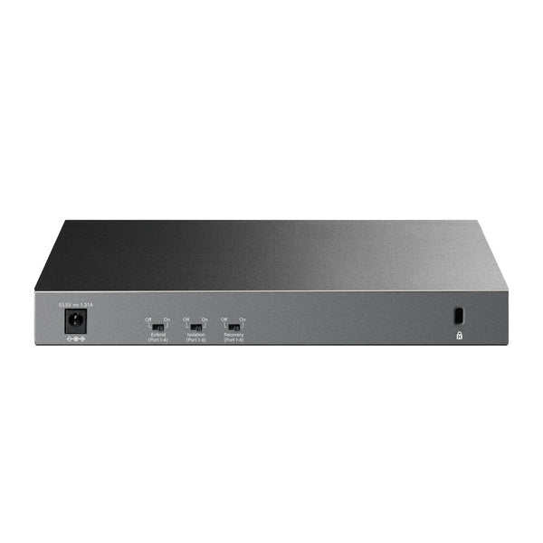 TP-Link LiteWave LS1210GP netværksswitch Ikke administreret Gigabit Ethernet (10/100/1000) Strøm over Ethernet (PoE) Sort