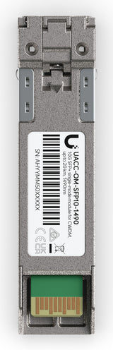 Ubiquiti UACC-OM-SFP10-1490 modul til netværksmodtager Fiberoptisk 11300 Mbit/s SFP+ 1490 nm