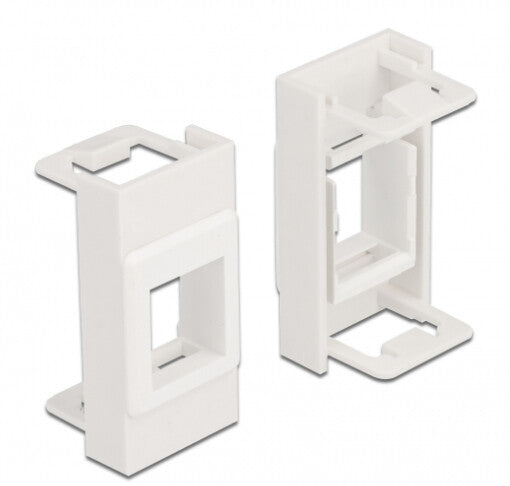 DeLOCK 81353 kontaktplade & kontakthætte Hvid
