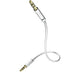 Inakustik 0.5m Star MP3 Audio Cable lydkabel 0,5 m 3.5mm 2 x RCA Hvid
