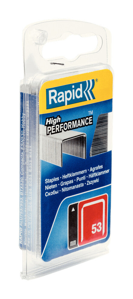 Rapid Nr. 53 fintrådshæfteklammer 10 mm