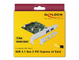 DeLOCK 90298 interface-kort/adapter Intern USB 3.2 Gen 1 (3.1 Gen 1)