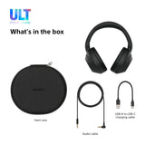 Sony WHULT900NB Headset Kabel & trådløs Opkald/musik Bluetooth Sort