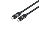 Conceptronic ETTA04B12 USB-kabel USB4 Gen 3x2 1,2 m USB C 40 Gbit/sek. 240 W Sort