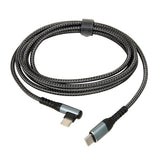 iBox IKUTC100 USB-kabel USB 2.0 2 m USB C 60 W Sort