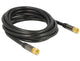 DeLOCK 88920 koaxial kabel RG-6/U 3 m F Sort