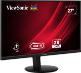 Viewsonic VG Series VG2709-2K-MHDU-2 computerskærm 68,6 cm (27") 2560 x 1440 pixel Quad HD LED Sort