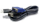 Trendnet 1.8m USB/VGA KVM-kabel Sort 1,8 m