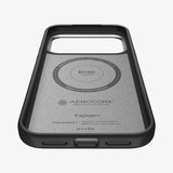 Spigen Enzo Aramid T (MagFit) mobiltelefon etui 17,5 cm (6.9") Cover Sort, Sølv