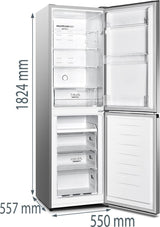 Gorenje Kombineret køl /frys NRK418ECS4 BK065B