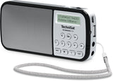TechniSat RDR Bærbar Analog & digital Sølv
